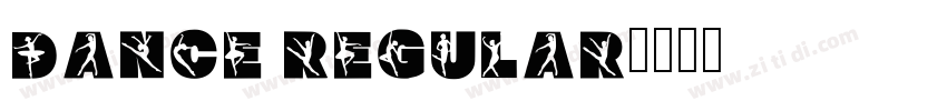Dance Regular字体转换